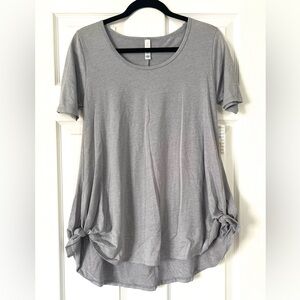 Oversized Stylish Gray Top